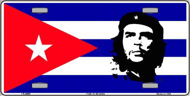 LP-4908 Che Guevara Flag Metal Novelty License Plate