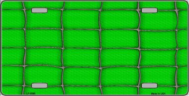 LP-5095 Web Green Background Metal Novelty License Plate