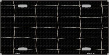 LP-5097 Web Black Background Metal Novelty License Plate