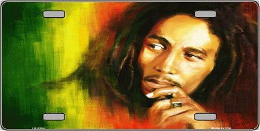 LP-5354 Bob Marley Novelty Metal License Plate