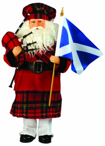 15 in. Scottish Santa