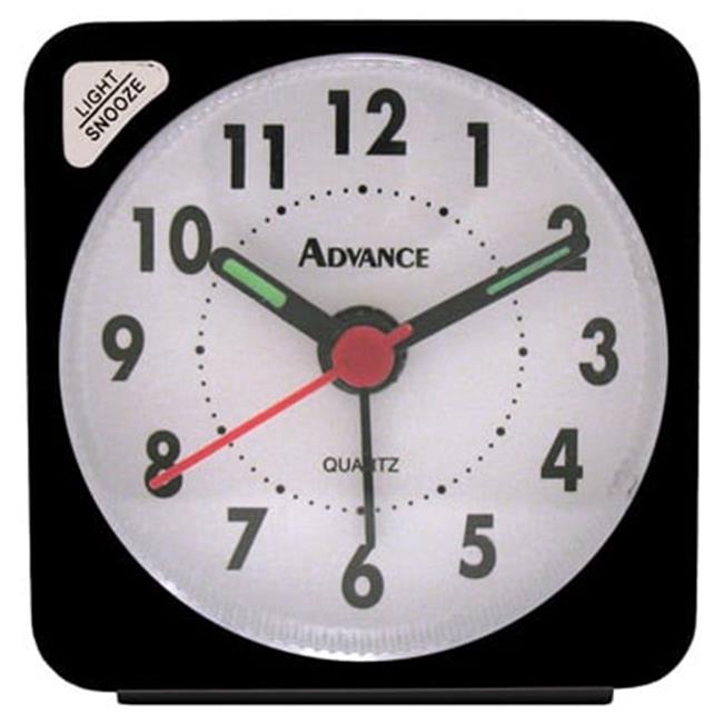 La Crosse Technology Ltd 20078 Black Travel Alarm Clock