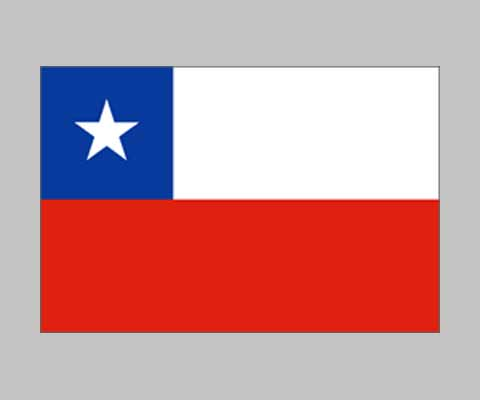 Picture of World Flag F001324 Chile Flag
