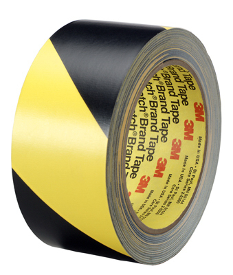 Picture of 3M Company 766 DC 2 in. X 36 yd.- Yellow & Black Safety Stripe