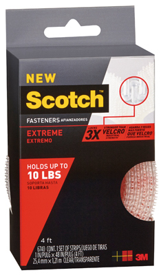 Picture of 3M Company RF6741 1 in. x 4 ft.- Black Extreme Fastener