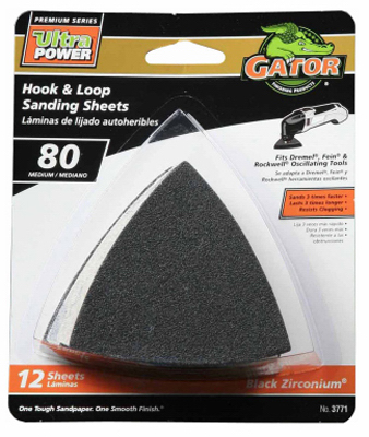 3771 3 in. 80 Grit- Hook & Loop Sandpaper