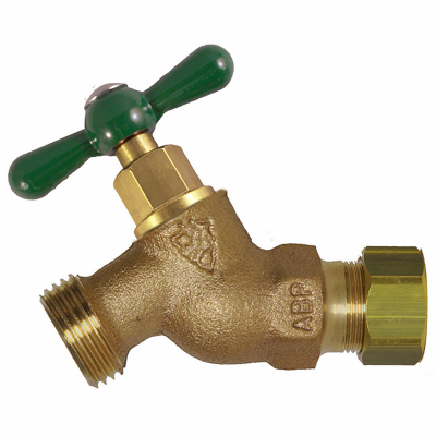254CCLF 0.5 in. Compression Straight Bibb