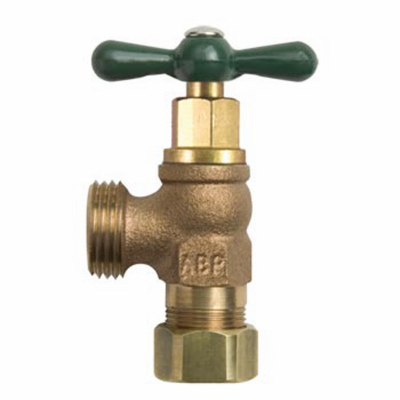 Picture of Arrowhead Brass & Plumbing 221CCRBLF 0.5 in. Copper Compression Red Brass- Boiler Drain