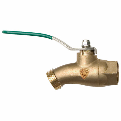 253BVLF 0.5in. Female Iron Pipe x 0.75in. Hose Thread- Ball Valve