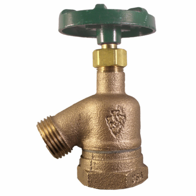 930LF 1 in. Female Pipe Thread- Red Brass- Garden Valve