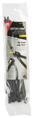 Inc 45-308UVBSC 8 in. Self Cutting Cable Tie- Black
