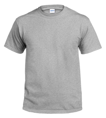 Picture of Gildan Usa Inc G205340SG-XXL Adult Short Sleeve Pocket Tee Shirt - Sport Gray- XXL