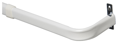 Picture of Kenney Mfg Co KN512 48-86 White Single Curt Rod