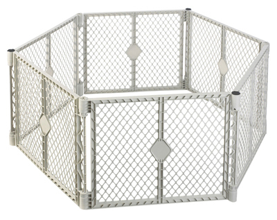 Picture of North State Ind Inc 8666 Grey 6 Panel Play Gate