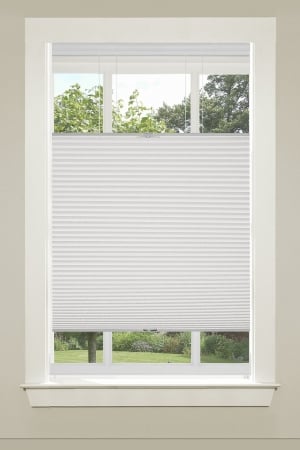 Picture of Achim Importing CSTD27WH06 Top-Down Bottom-Up Cordless Honeycomb Cellular Shade- White - 27 x 64 in.