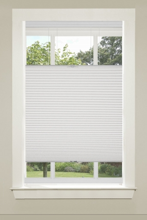 Picture of Achim Importing CSTD29WH06 Top-Down Bottom-Up Cordless Honeycomb Cellular Shade, White - 29 x 64 in.