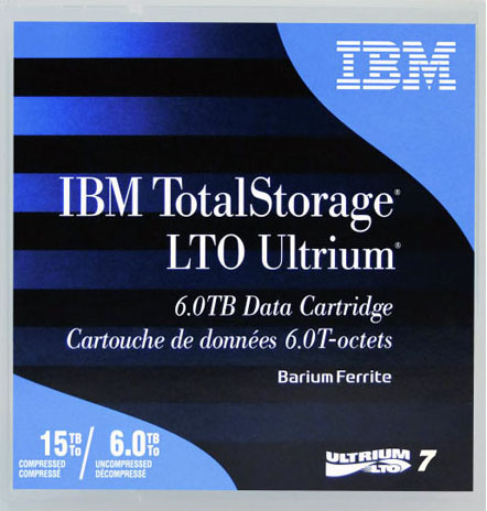 Picture of IBM 38L7315 Lto-Ultrium Data Cartridge&#44; 6TB & 15TB Bafe Library Pack
