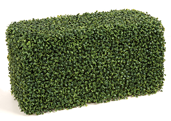 Picture of Autograph Foliages A-135630 24 in. Polyblend Boxwood Hedge- Tutone Green
