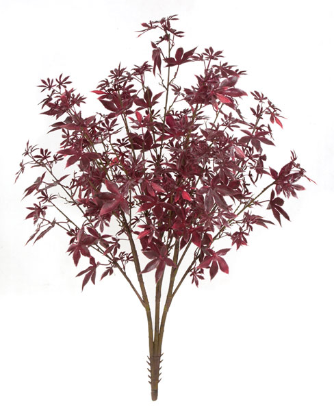 A-144170 38 in. Maple Bush, Burgundy