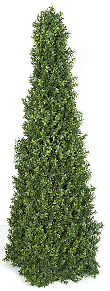 Picture of Autograph Foliages AUV-111390 52 in. Boxwood Pyramid Tree- Green