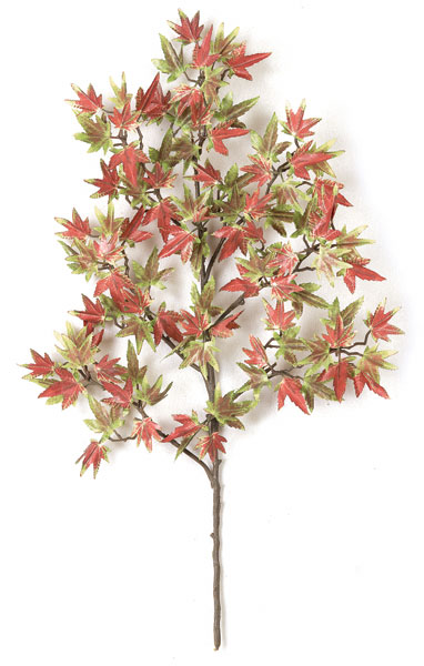 Picture of Autograph Foliages P-419GR 25 in. Mini Japanese Maple Branch- Green & Red