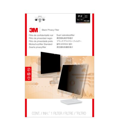 Picture of 3M-Commercial Tape Div. PF215W9 Privacy Filter For Widescreen Desktop LCD Monitor 21.5 in.