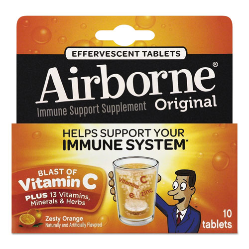 Picture of Abn 30004 Immune Support Effervescent Tablet&#44; Orange