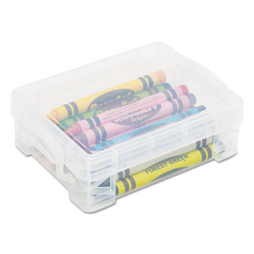 Picture of Advantus Corporation 40311 Super Stacker Crayon Box&#44; Clear - 3.5 x 4.8 x 1.6 in.