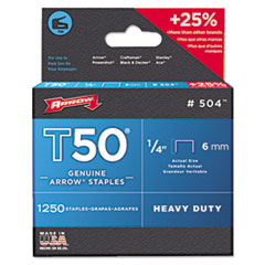 Picture of Arr 504 T50 Heavy Duty Staples&#44; 0.37 in.