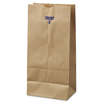 Picture of Bag GK8500 Paper Bag- Kraft Brown - Number 8