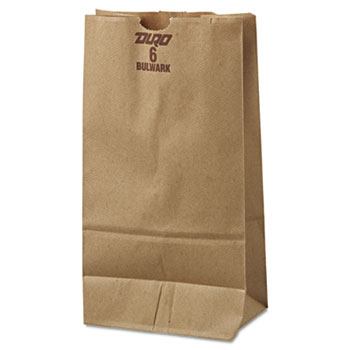 Picture of Bag GX6500 Paper Bag- Kraft Brown - Number 6