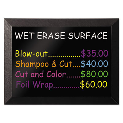 Picture of Bi-Silque Visual Communication Products MM14151620 Kamashi Wet-Erase Board&#44; 48 x 36 in.&#44; Black Frame