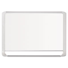 Picture of Bi-Silque Visual Communication Products MVI030205 Lacquered Steel Magnetic Dry Erase Board&#44; 24 x 36 in.&#44; Silver & White