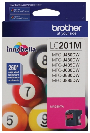 Picture of Brother International LC201M Innobella Ink- Magenta