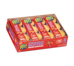 Cadbury Adams Usa 02104 Ritz Peanut Butter Cracker Sandwiches, 1.38 oz.