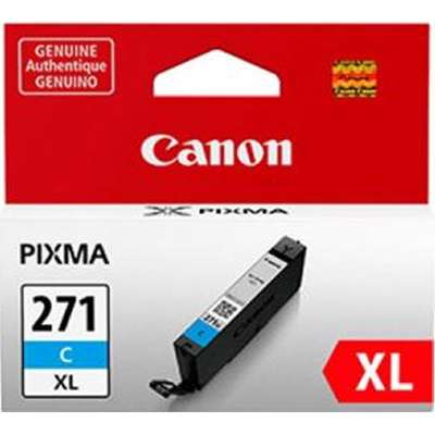 Canon Wide Format 0337C001 CLI-271XL High-Yield, Ink, Cyan