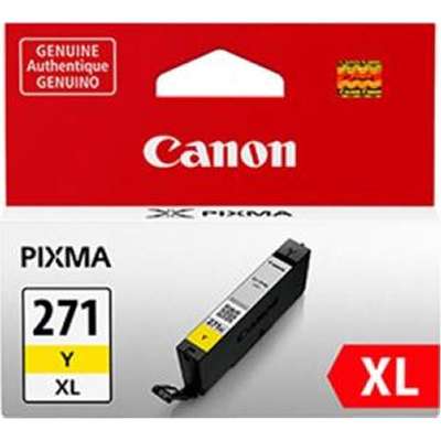 Canon Wide Format 0339C001 CLI-271XL High-Yield Ink, Yellow