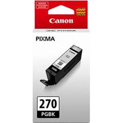 Canon Wide Format 0373C001 PGI-270 Ink, Pigment Black