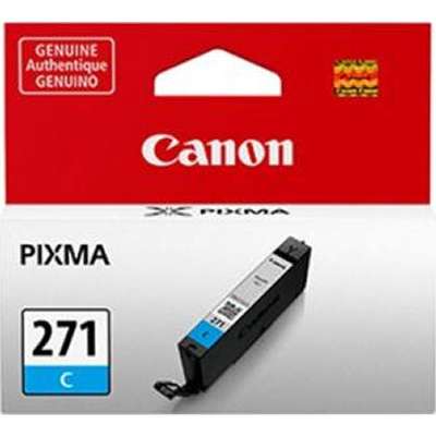 Canon Wide Format 0391C001 CLI-271 Ink, Cyan