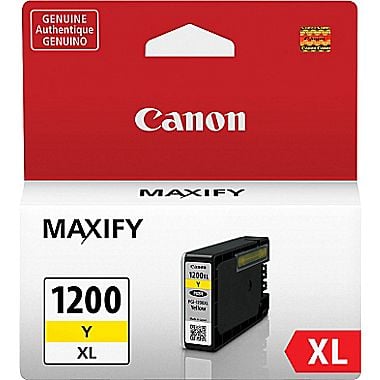 Canon Wide Format 9198B001 PGI-1200 Extra Large High Yield Ink Cartridge, Yellow