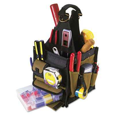 Picture of Ccl 1526 Electrical and Maintenance Soft-Side Tool Carrier&#44; 28 Compartments