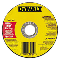 DW8062 High-Performance Metal-Cutting Wheels- Type 1 -  Dwl