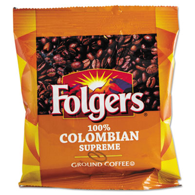 Picture of Folgers Coffee 06451 1.75 oz. Ground Coffee Fraction Pack- 100 Percent Colombian