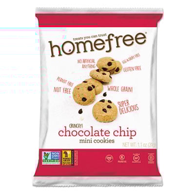 01873 Gluten Free Chocolate Chip Mini Cookies -  HMF