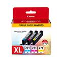 Canon Wide Format 0337C005 CLI-271XL High-Yield Ink, Cyan, Magenta & Yellow Canon Wide Format 0337C005 CLI-271XL High-Yield Ink, Cyan, Magenta & Yellow
