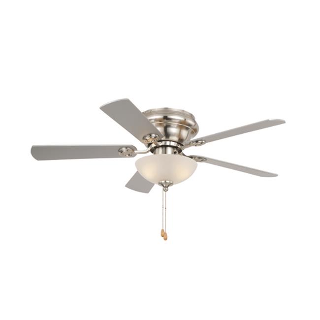 Vaxcel International F0023 Expo 42 in. Flushmount Ceiling Fan - Satin Nickel
