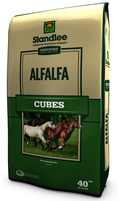 Picture of Standlee Hay Company 1180-40111-0-0 40 lbs. Certified Alfalfa Cubes Forage Cubes