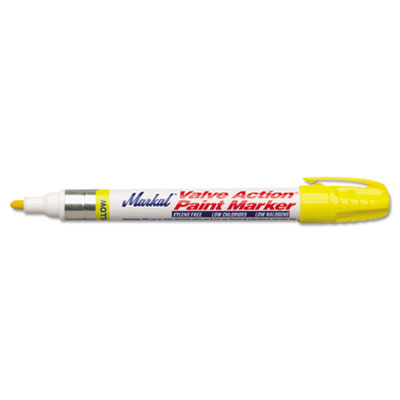 Picture of Mrk 96821 Valve Action Paint Marker&#44; Yellow