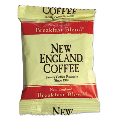 Picture of New England Tea And Coffee 026260 Coffee Portion Packs&#44; Breakfast Blend - 2.5 oz.