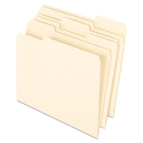 Picture of Pendaflex 74520 1 By 3 Cut Earthwise 100 Percentage Recycled Paper File Folder - Letter- Manila